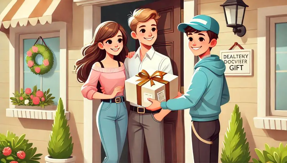 prezent z polski do anglii