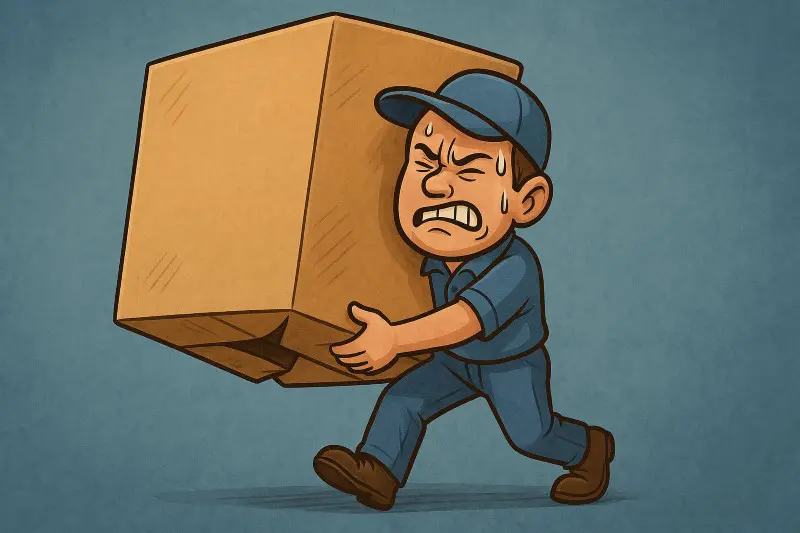 przekroczony limit wagowy