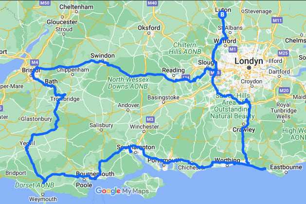 M3 transport - trasa nr 1