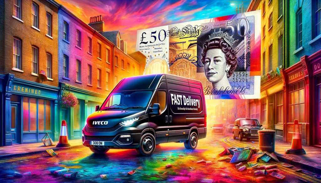 kurier do anglii- droga paczka