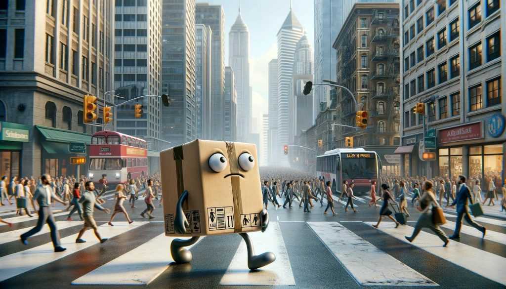 kurier do anglii - zgubiona paczka